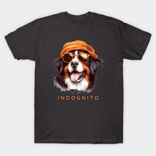 Bernese Mountain Dog Indognito T-Shirt